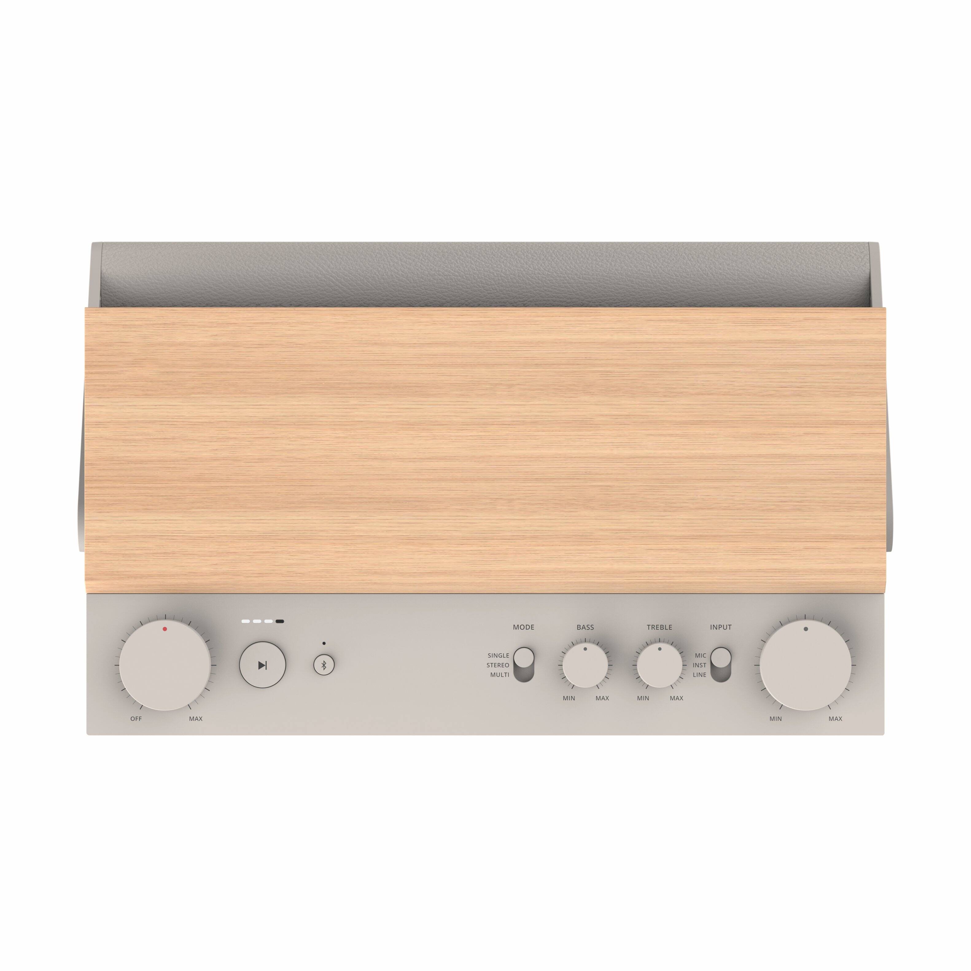 + MODE BAS TREBLE INPUT, + H4 I SNGL STERES MIAM