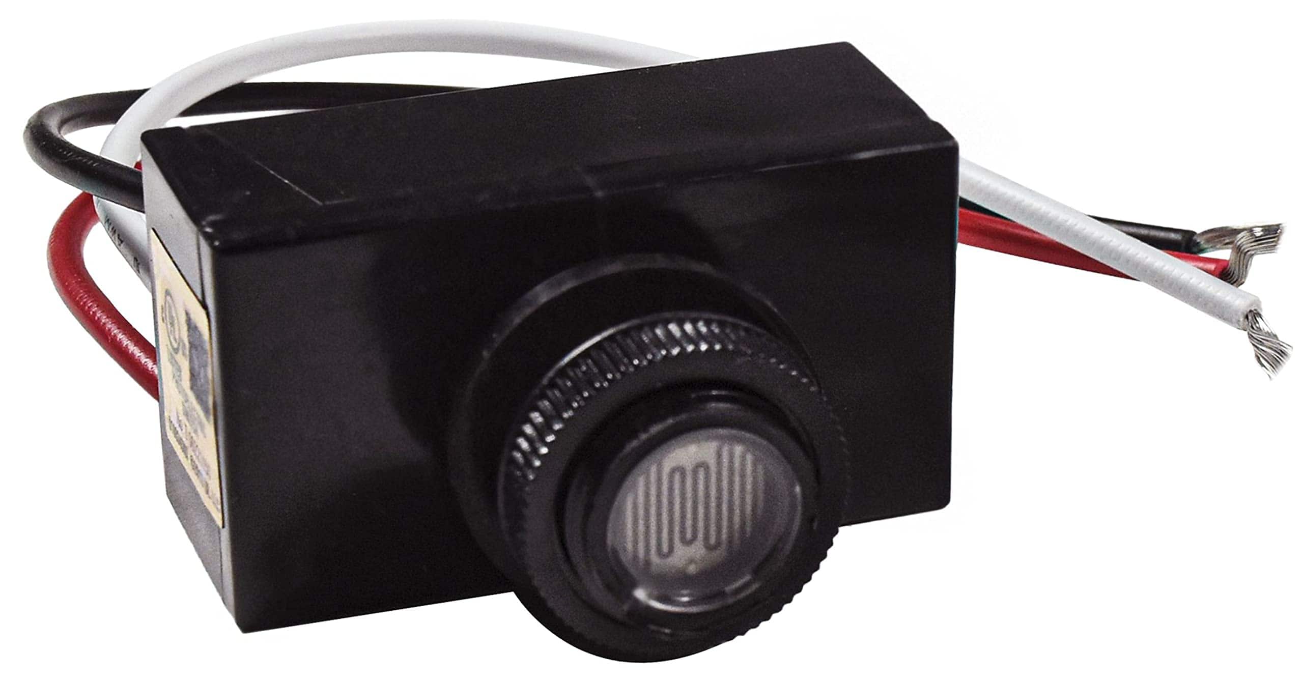 HQRP - 120V Thermal Photocell Sensor Wire-In Dusk to Dawn Outdoor Light Switch UL Listed