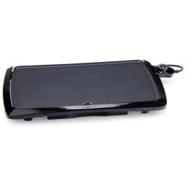 Presto - Low Profile Cool-Touch Electric Griddle - Black