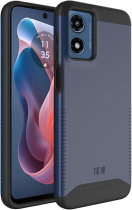 TUDIA - Merge Motorola Moto G Play 4G 2024 Case Dual Layer Phone Cover - Indigo Blue