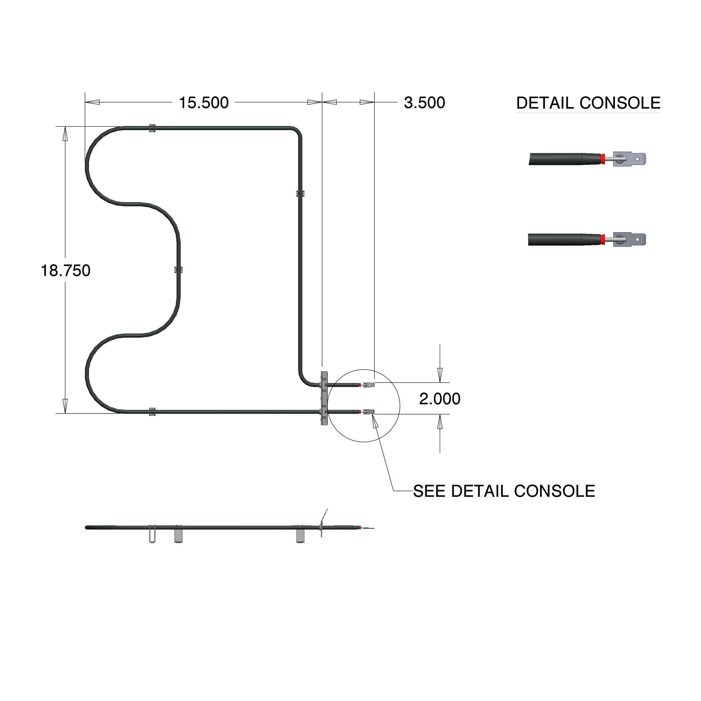 15.500  
3.500  
DETAIL CONSOLE  
18.750  
2.000  
SEE DETAIL CONSOLE