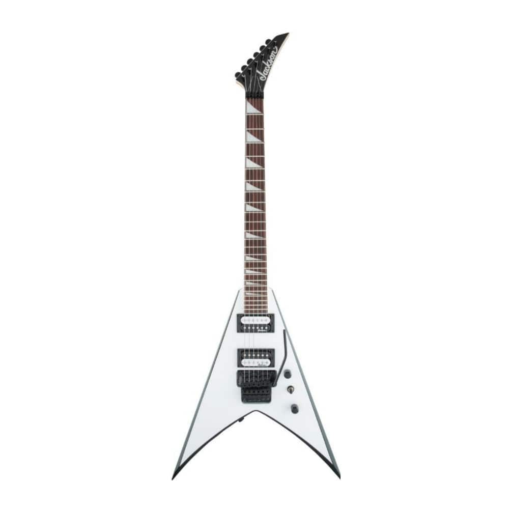 Jackson - JS Series King V JS32 6 String White with Black Bevels Electric Guitar price history on PriceWatchPro