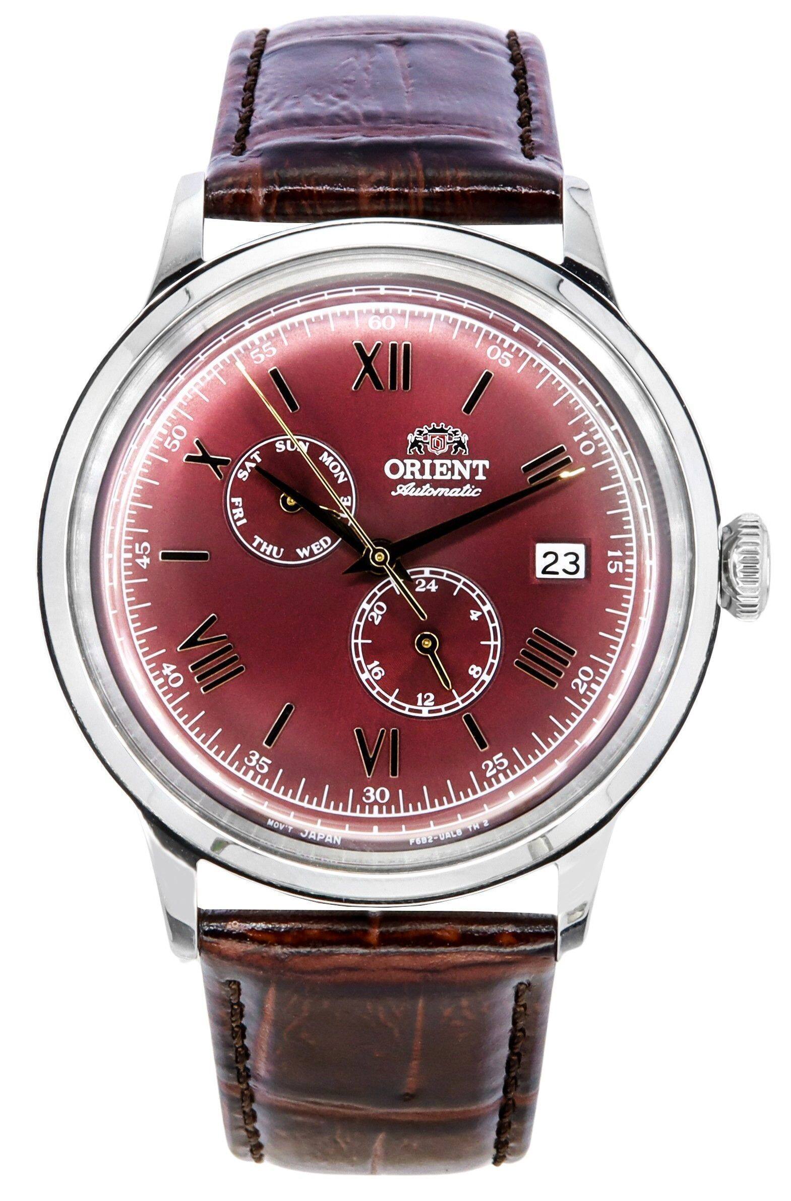 ORIENT Automatic  
SAT MON SUN FRI THU WED  
23  
MOV'T JAPAN  
F602-UAL0