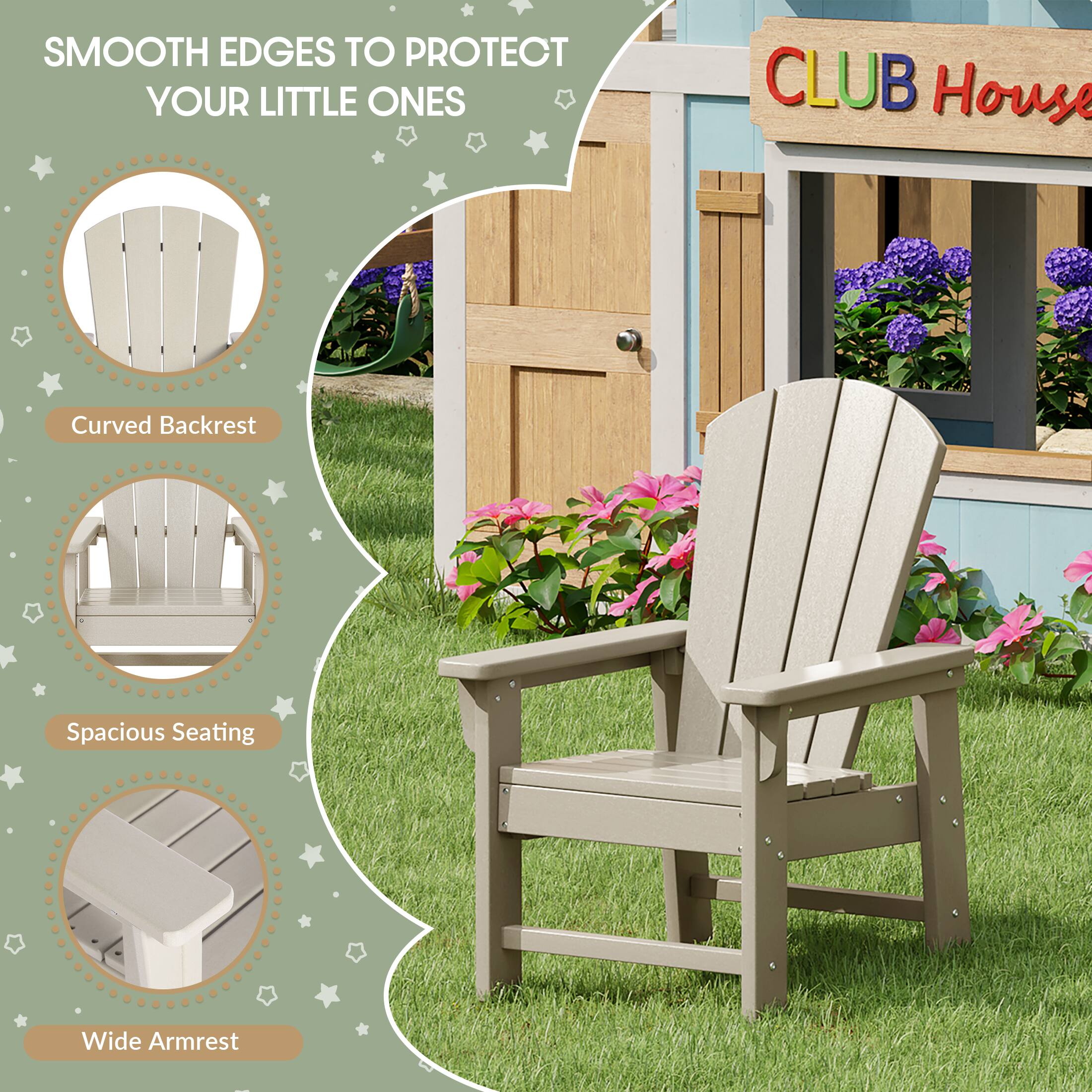 SMOOTH EDGES TO PROTECT YOUR LITTLE ONES

CLUB House

Curved Backrest
Spacious Seating
Wide Armrest