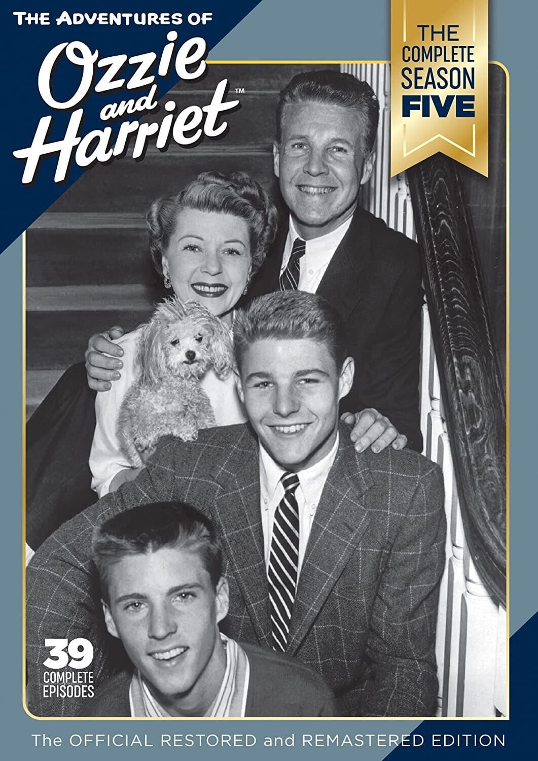 Front. The Adventures of Ozzie and Harriet: The Complete Season Five   - DVD.