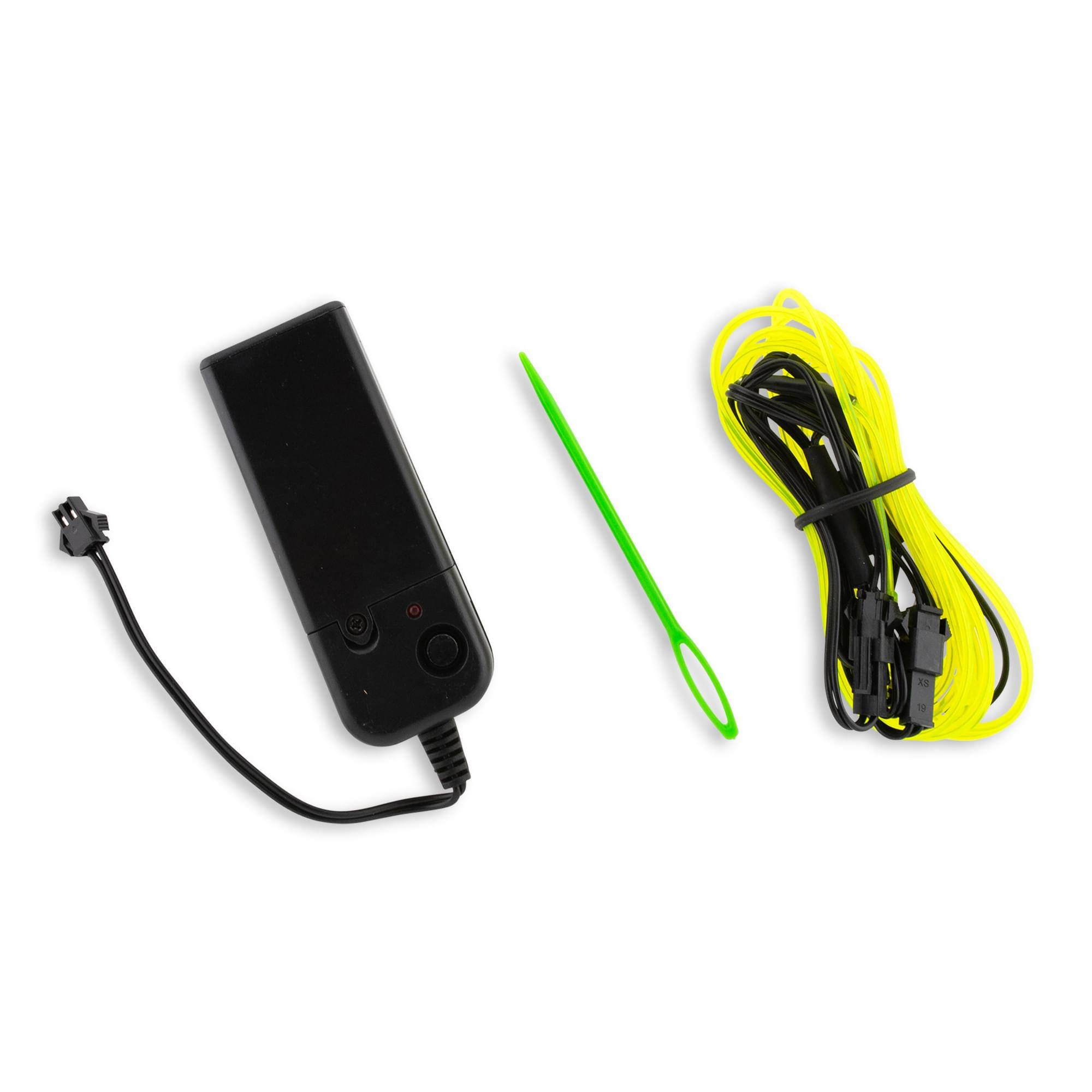 Alt View 2. Funworld - E.L.Stitch Face Pumpkin Carving Kit | Green - Green.