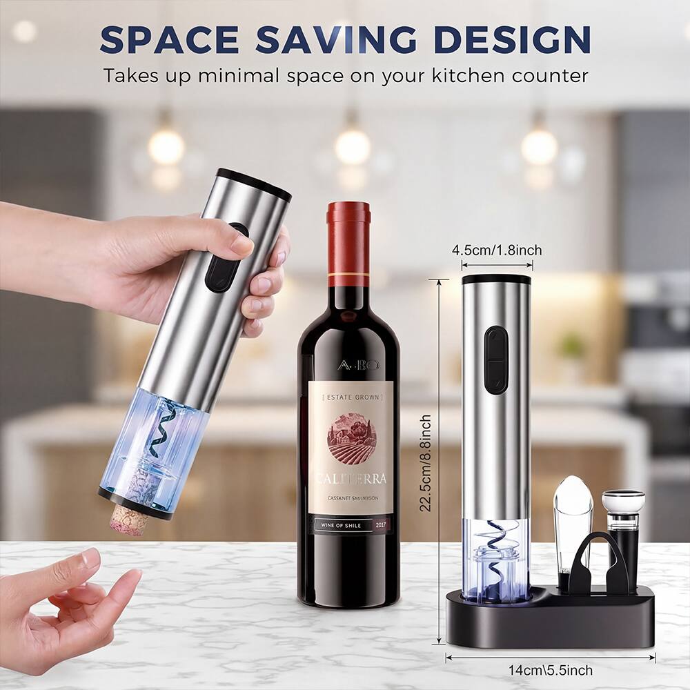SPACE SAVING DESIGN  
Takes up minimal space on your kitchen counter  

4.5cm/1.8inch  
22.5cm/8.8inch  
14cm/5.5inch