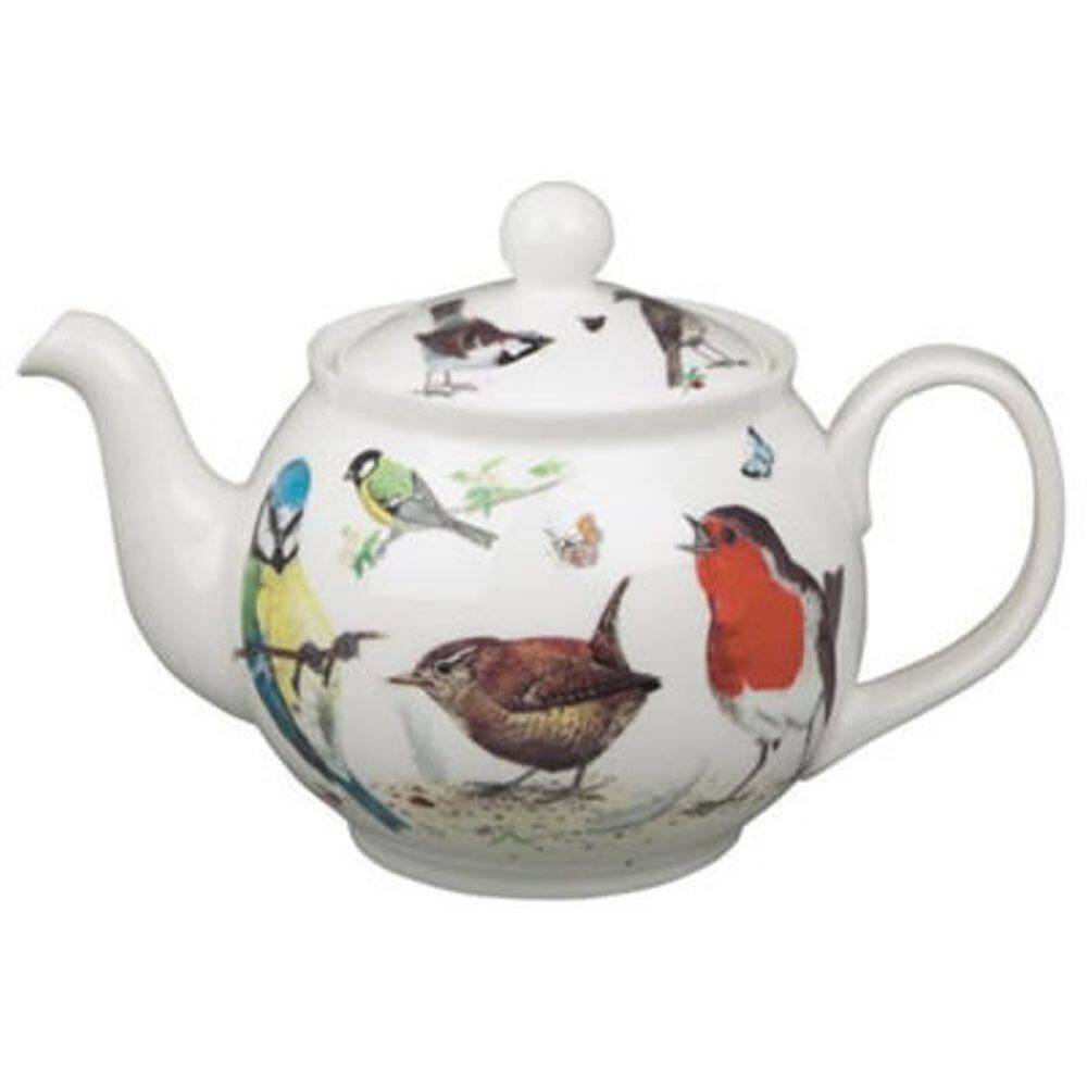 Front. Jiallo - Roy Kirkham CLASSIC TEAPOT-GARD BIRDS - Multi Color.