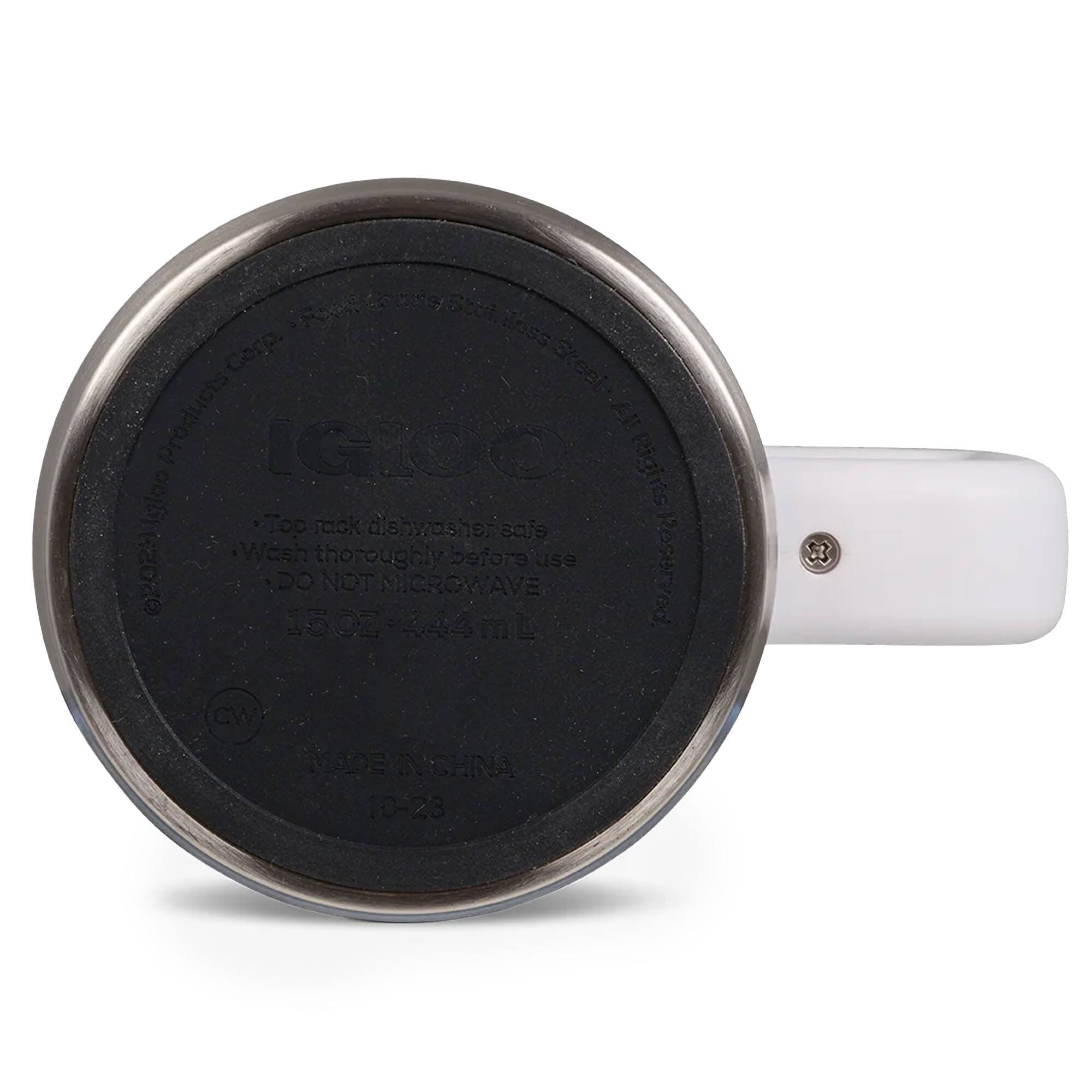 IGloo
All Rights Reserved, CW
Top rack dishwasher safe
Wash thoroughly before use
DO NOT MICROWAVE
15 OZ - 444 mL
MADE IN CHINA
10-23