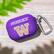 Alt View 2. Affinity Bands - Washington Huskies AirPods Pro Silicone Case Cover - Purple.