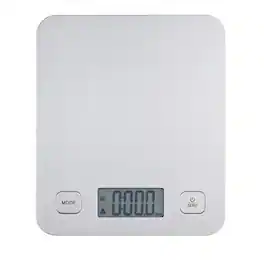 Mainstays - Stainless Steel Digital Battery-Powered Kitchen Scale