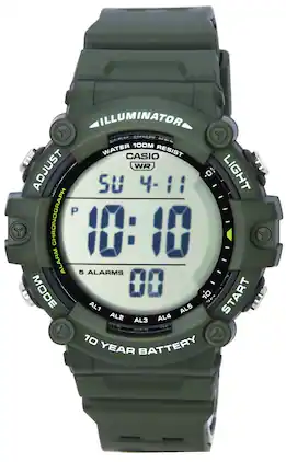 Casio - Standard Digital Quartz AE-1500WHX-3A AE1500WHX-3 100M Men's Watch - Gray