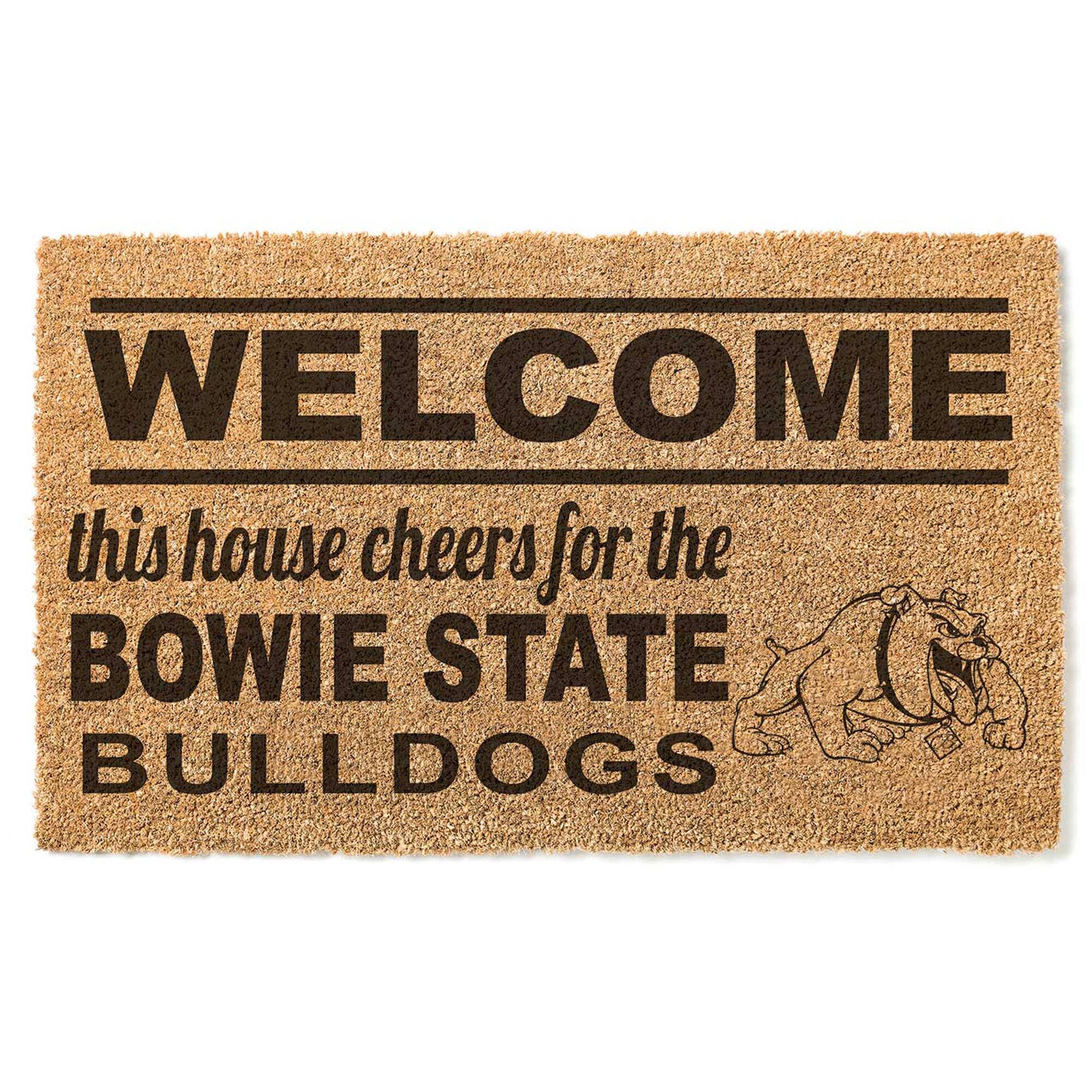 Bowie State Bulldogs 18" x 30" Welcome Doormat