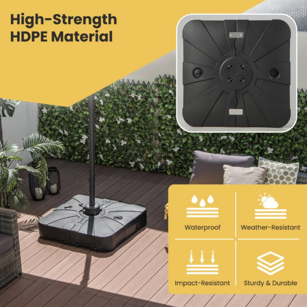 High-Strength HDPE Material

- Waterproof
- Weather-Resistant
- Impact-Resistant
- Sturdy & Durable