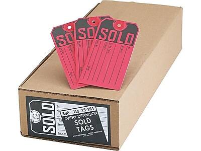 SO SOLD  
1 & No. 15-161  
500 DENNISON  
AVERY DENNISON  
SOLD TAGS
