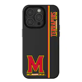 Keyscaper - NCAA - Maryland Terrapins iPhone Magnetic Bump Case - 15 - Black