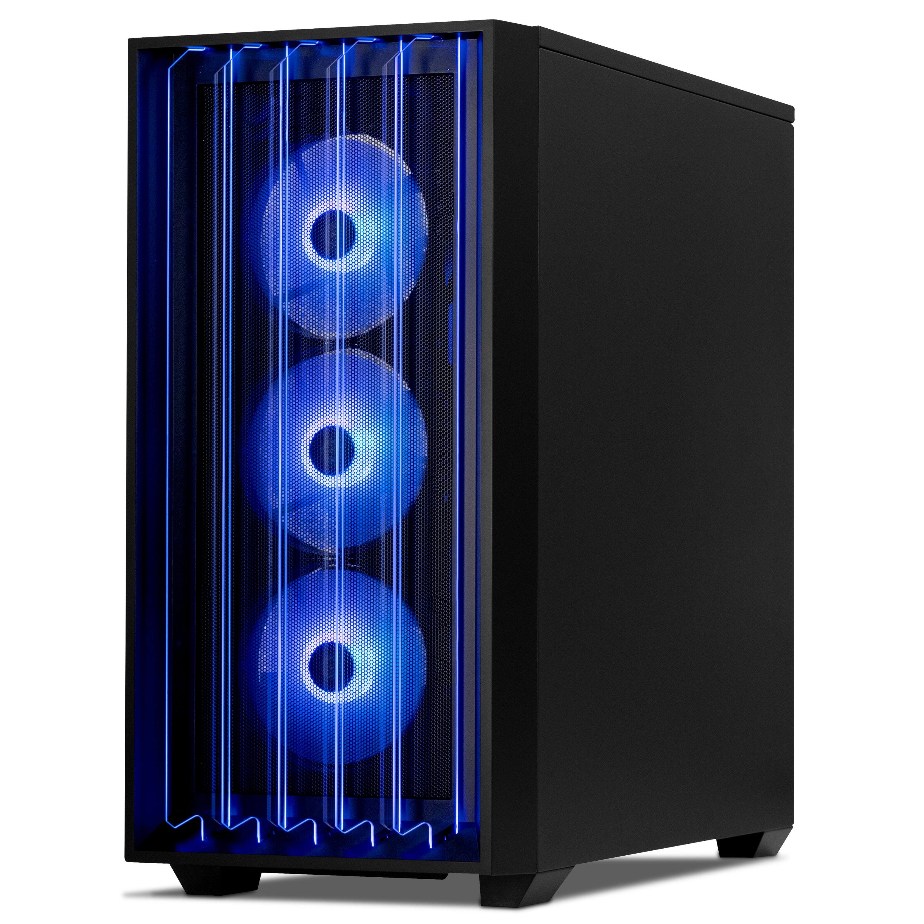 Left. YEYIAN - YEYIAN Gaming PC. Intel Core Ultra 7 265F, RTX 5060 Ti 8GB GDDR7, 240mm AIO, 1 TB, 32GB, 850W. YPI-MS265FC-56T1U.