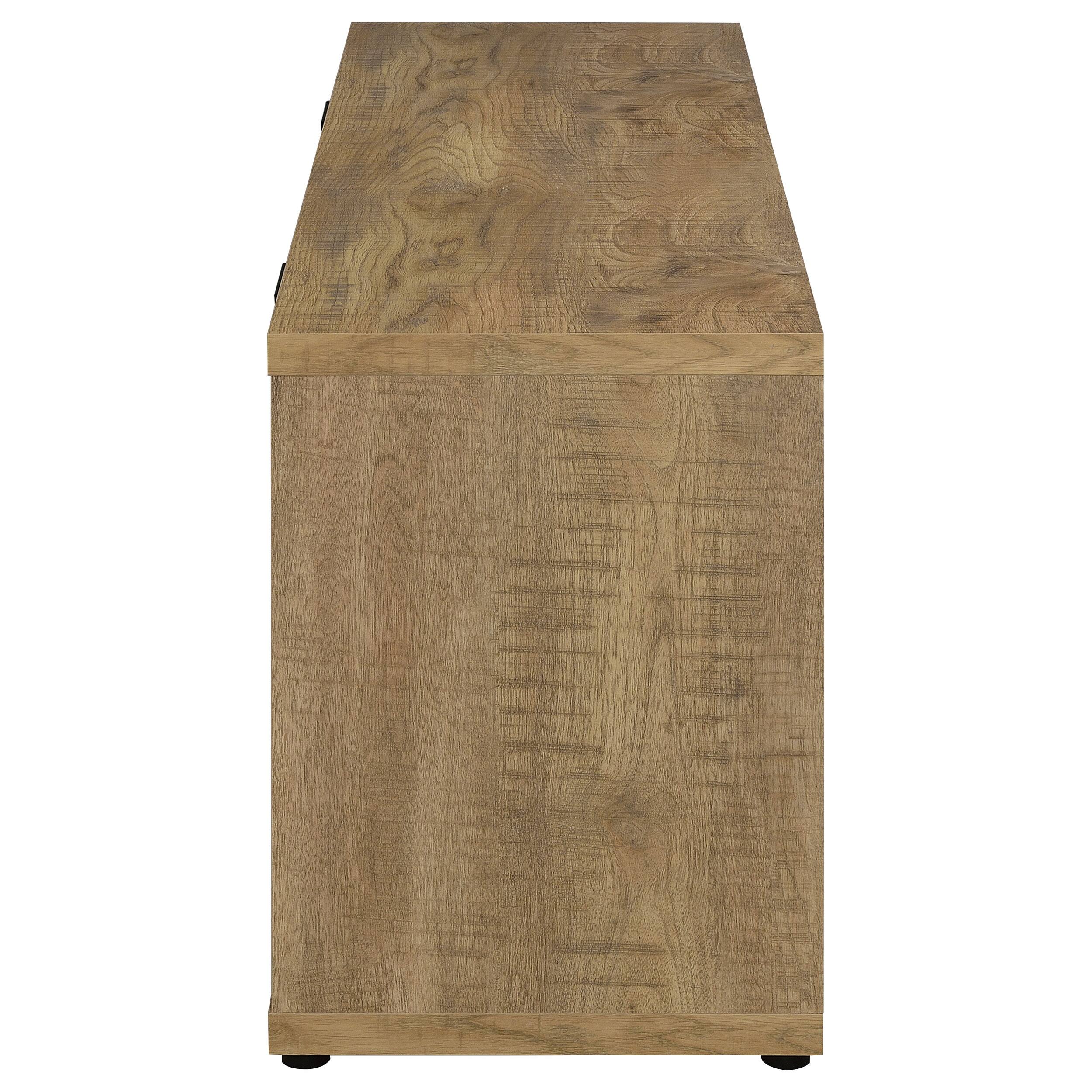 Alt View 1. APRILSOUL - Noriega Mango 4-door Engineered Wood 60-inch TV Stand - Mango color.