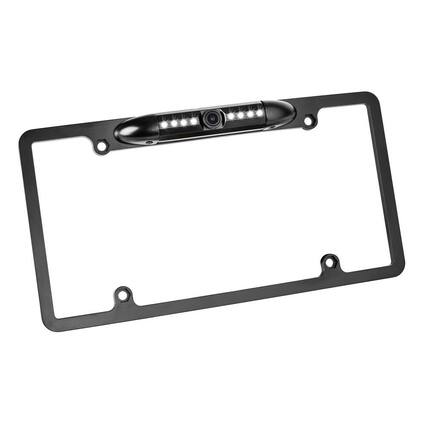 Front. NVX - XCAMLP License Plate Frame Rearview Backup Camera.