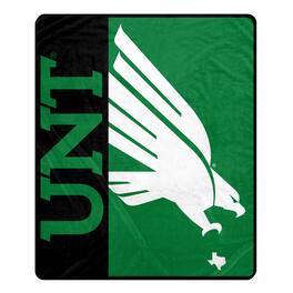 Pegasus - North Texas Mean Green 50" x 60" Endzone Ultra Soft Throw Blanket - Multicolor