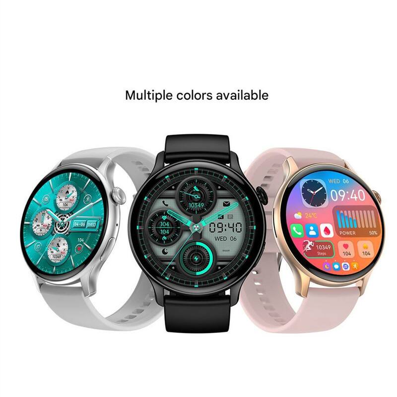 Multiple colors available

A O 10349 WED 06 09:40  
4 2 + i I 10349 04-06 O 104 104 104 de 09:40 WED 06 24C POWER 50% 10349 Steps 104 104