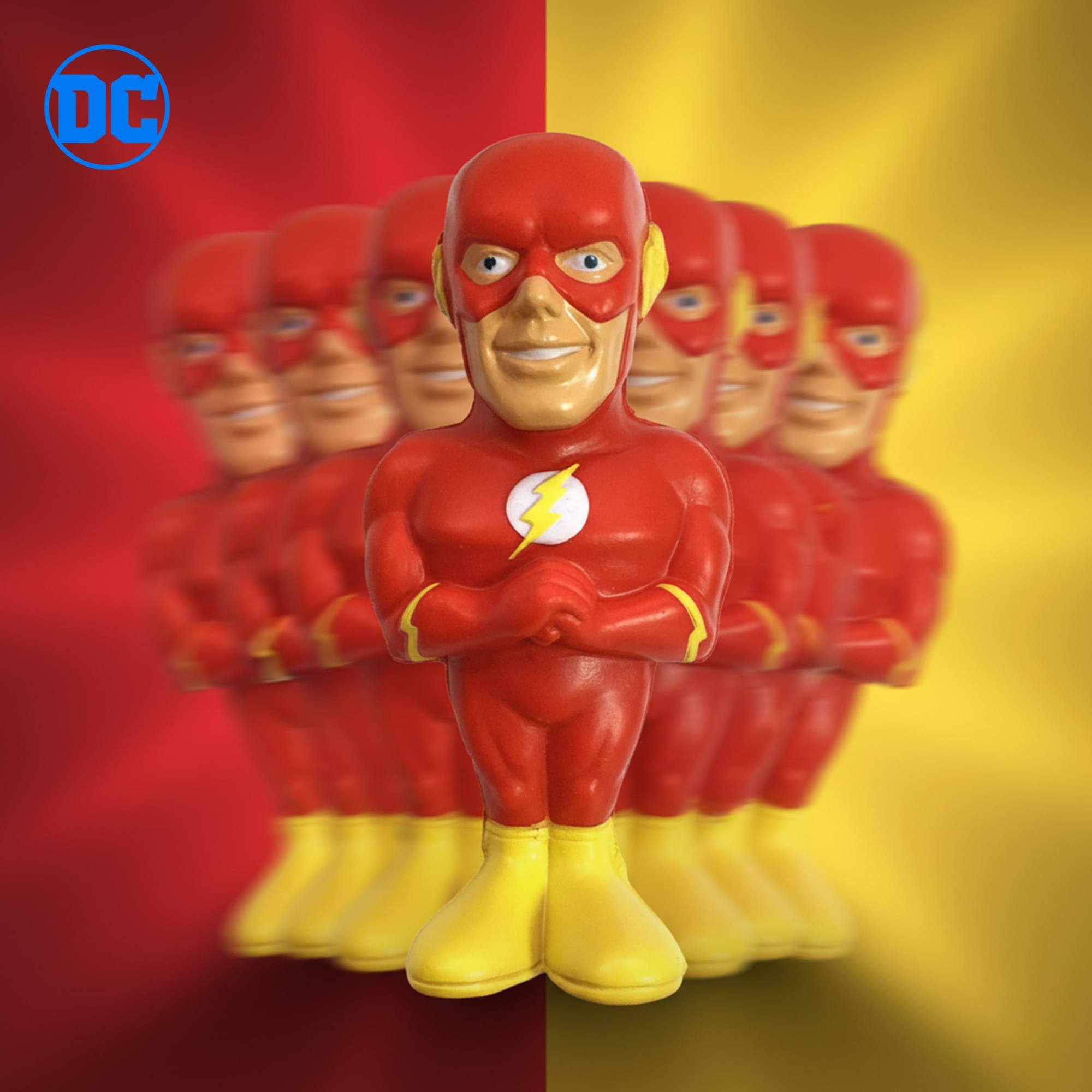 Alt View 3. SD Toys - DC Comics The Flash 6-Inch Stress-Relief Figure - Red.