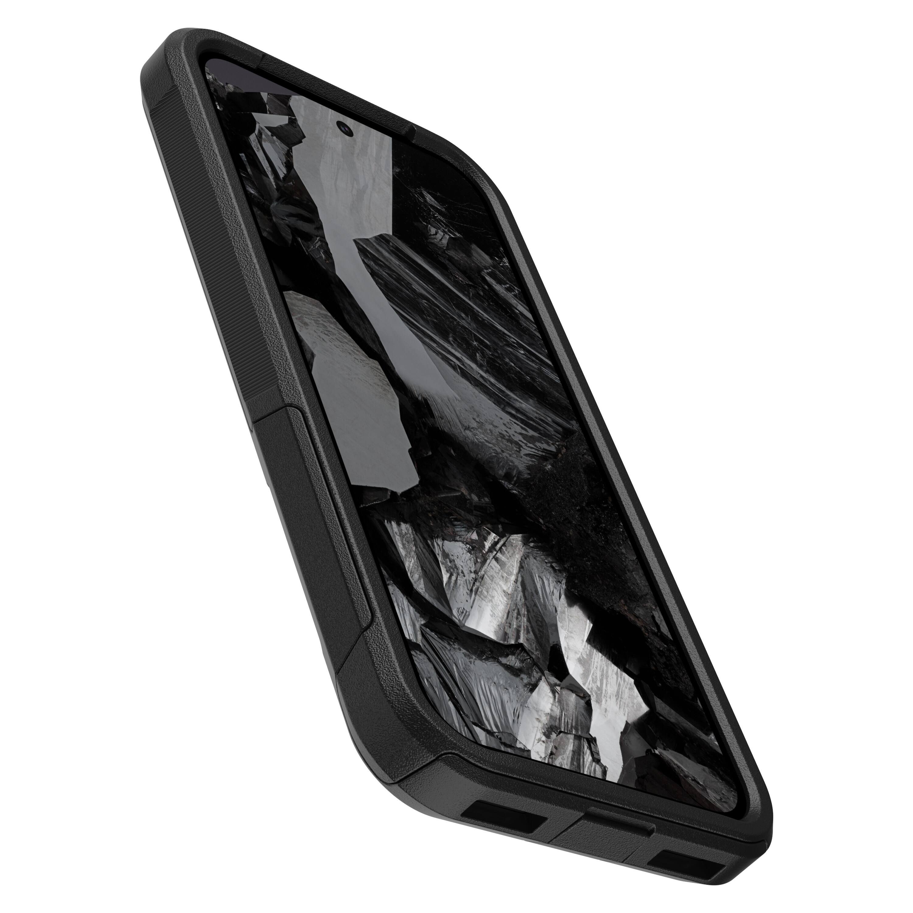 Alt View 1. OtterBox - Commuter Series Slim Hard Shell Case for Google Pixel 8a - Black.