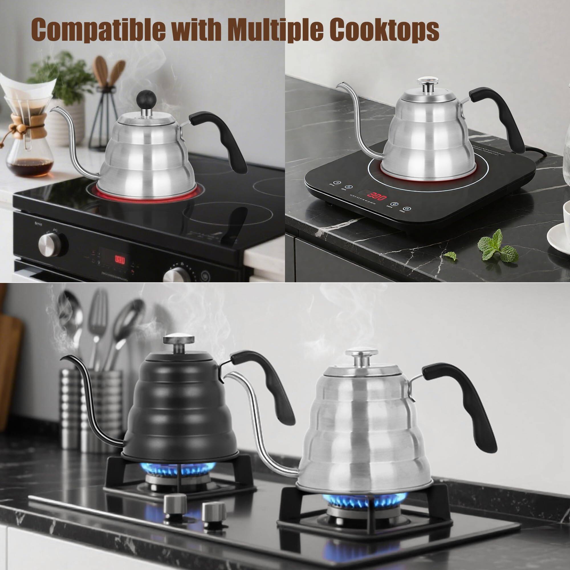 Compatible with Multiple Cooktops