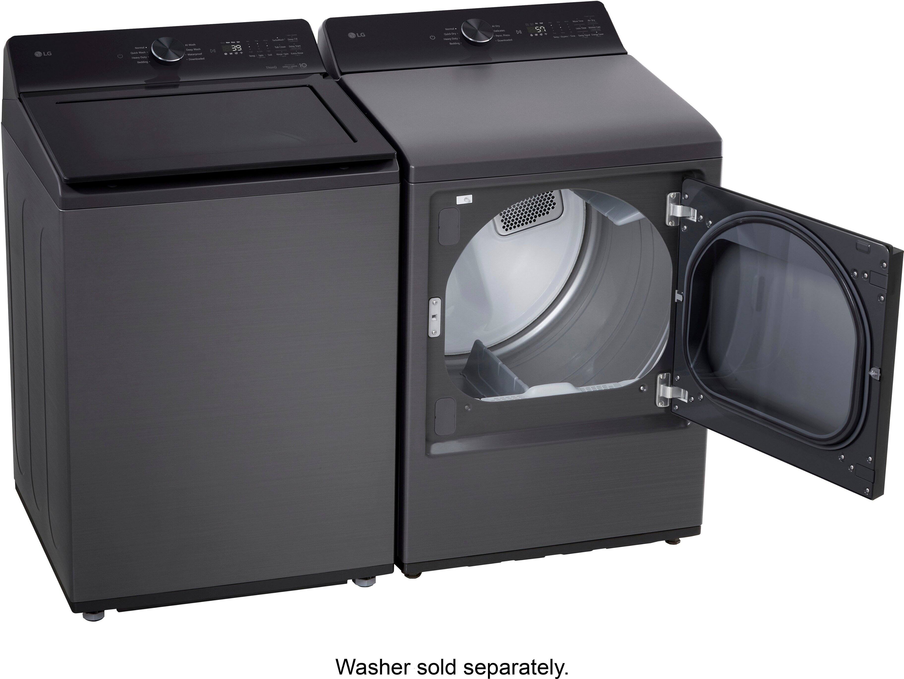 LG 1 on LG 1 3 Washer sold separately.