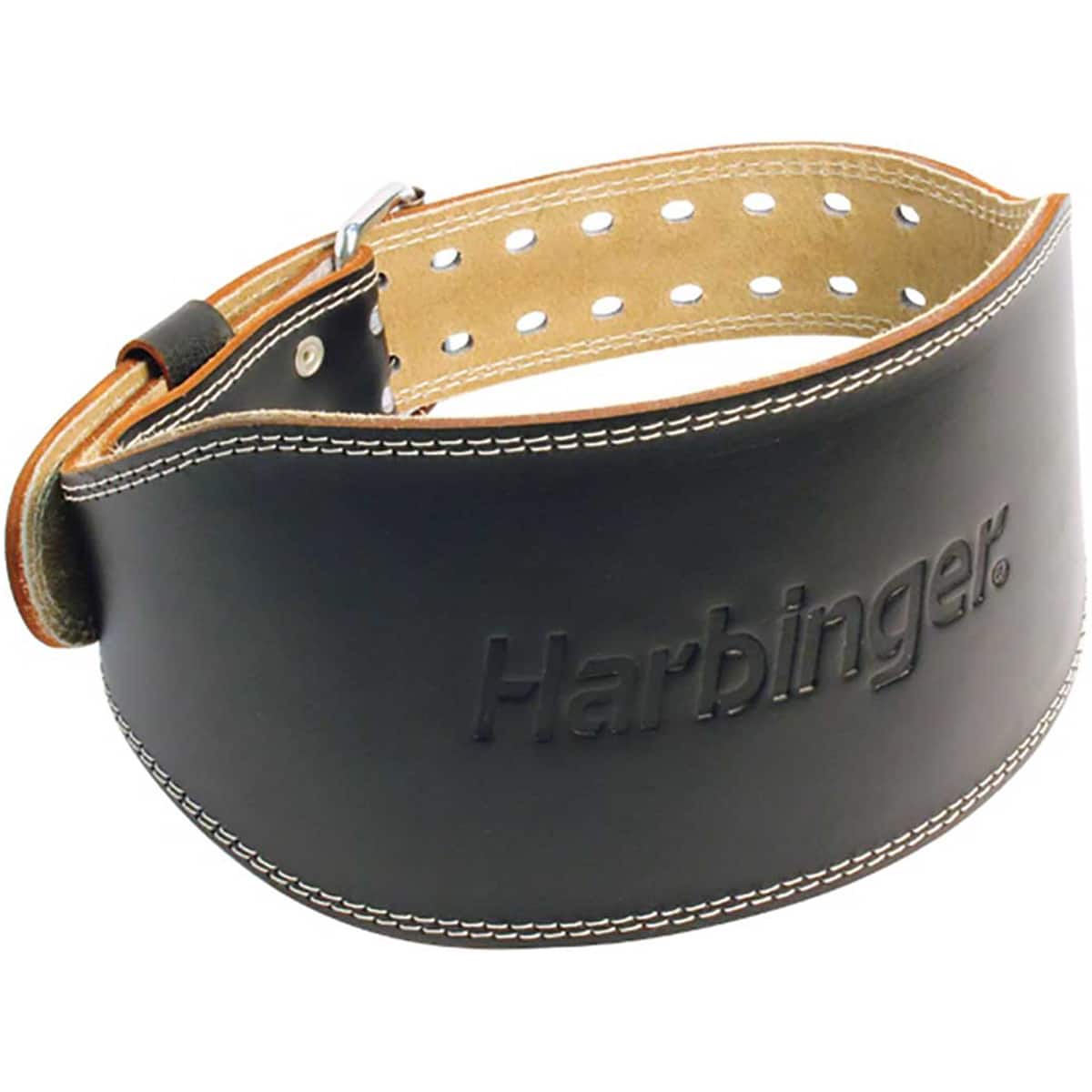"Harbinger - 6"" Padded Leather Weight Lifting Belt - Small - Black" price history on PriceWatchPro