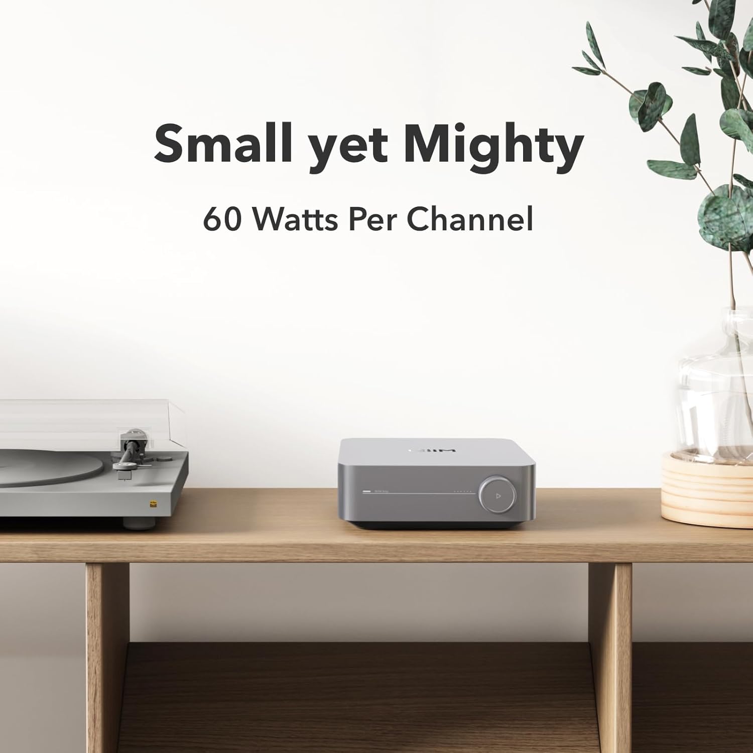 Small yet Mighty  
60 Watts Per Channel