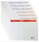 College/University Application Schedule
College/University Application Schedule
College/University Application Schedule
College/University Application Schedule
Scholarship Application Schedule
Scholarship Application Schedule
Scholarship Application Schedule
APPLICATION SCHOLARSHIPS DEADLINE NOTES OPEN F + RE-FOCUS www.time2refocus.com