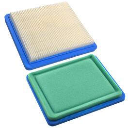 HQRP - 2-Pack Air Cleaner Cartridge 491588S with Pre-Cleaner for Briggs & Stratton Quantum 625-725ex Lawn Mowers
