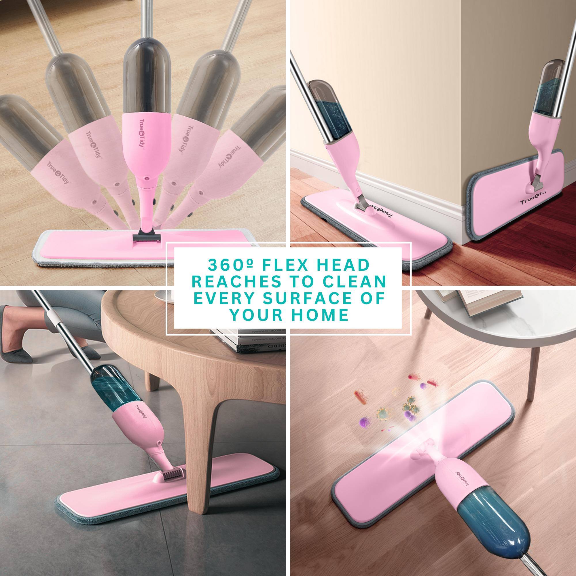 360° FLEX HEAD REACHES TO CLEAN EVERY SURFACE OF YOUR HOME