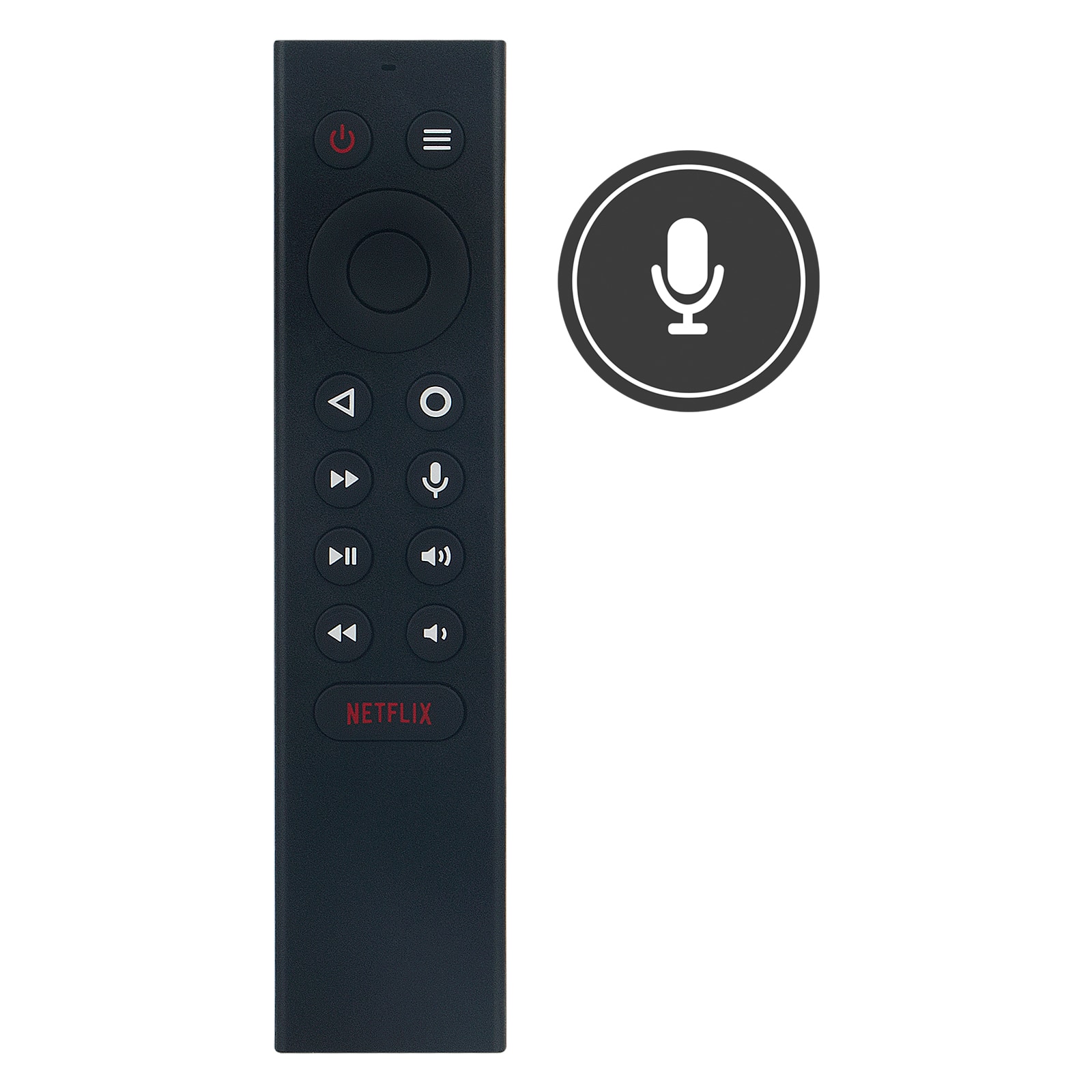 Photos - Remote control FIT ALLIMITY - Voice Replacement  P3700,  for NVIDIA Shield TV, Shield 4K Pro TV /2017/2019 Models P2575 P2  2015