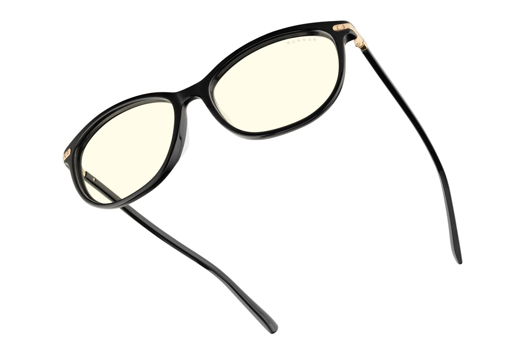 GUNNAR - Womens Computer Glasses - Ingrid, Clear Lens - Blue Light Blocking, Releive Dry Eye, Anti Glare - Onyx