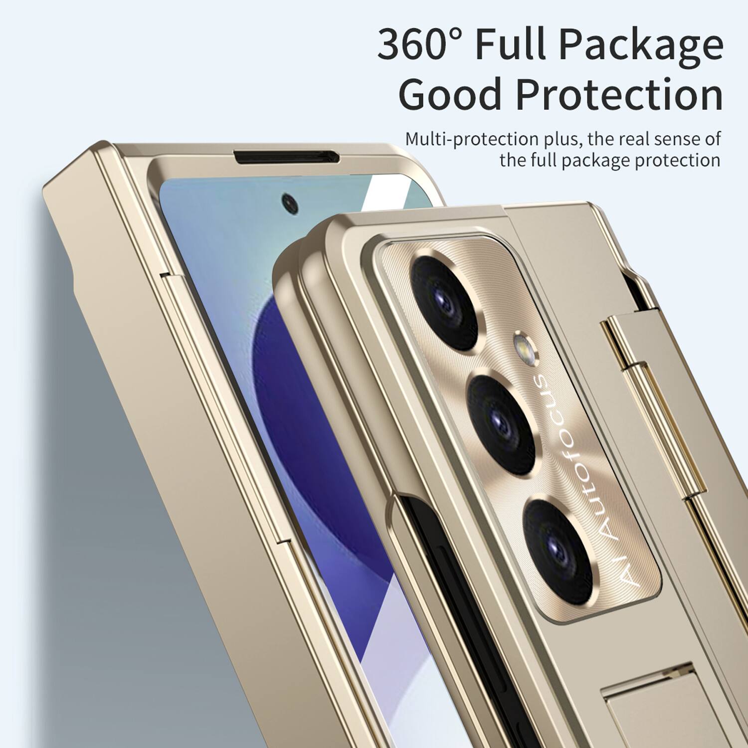 360° Full Package Good Protection  
Multi-protection plus, the real sense of the full package protection  
AI Auto Focus