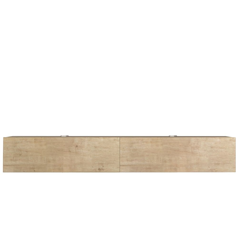 Atelier Mobili - Floating TV Stand & Floating Entertainment Center (71 Inch, 2 Doors) - Beige
