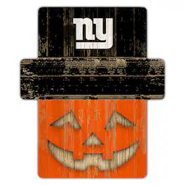Fan Creations - New York Giants 12" x 12" Jack-O-Lantern Display - Orange