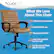 Alt View 13. Click365 - Transform 3.0 Extra Comfort Ergonomic Mid-Back Desk Chair - Cognac.