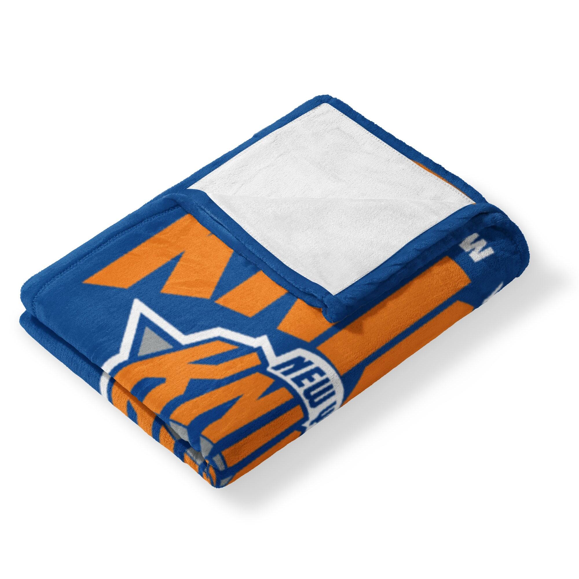 Alt View 3. Northwest - New York Knicks 50" x 60" High Block Silk Touch Throw Blanket - Multicolor.