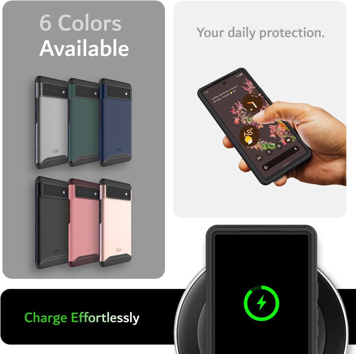 6 Colors Available

Your daily protection.

Charge Effortlessly