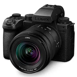 Panasonic - LUMIX S5IIX Mirrorless Camera with LUMIX S 20-60mm f/3.5-5.6 Lens