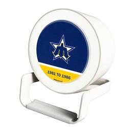 Keyscaper - Seattle Mariners Cooperstown Team Logo Night Light Charger with Bluetooth Speaker - Multicolor