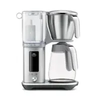 Breville - the Luxe Brewer Glass Coffee Maker - Brushed Stainless Steel - Front_Zoom