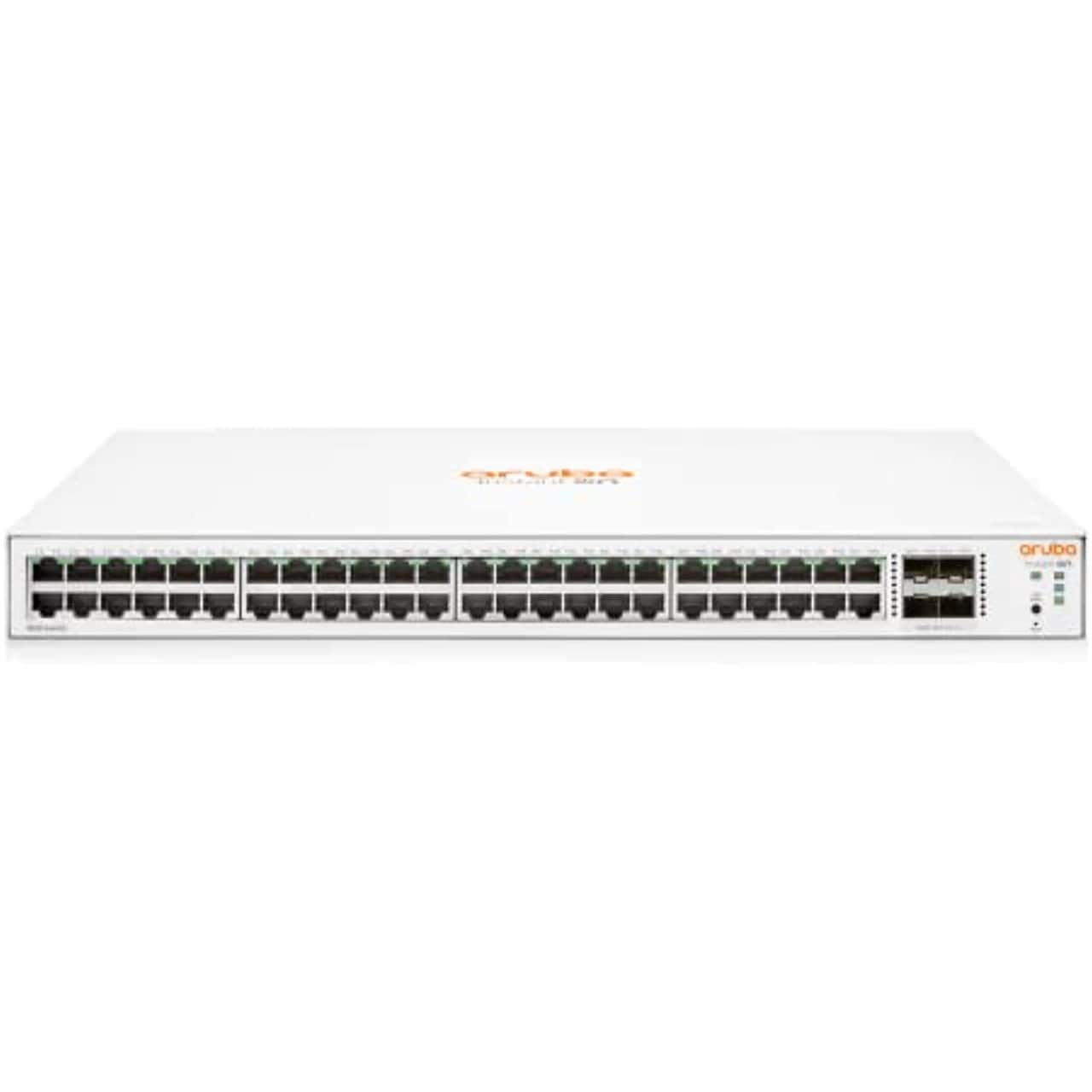 HPE Aruba - HPE Networking Instant On 1830 48G 4SFP Switch (JL814A#ABA) - White