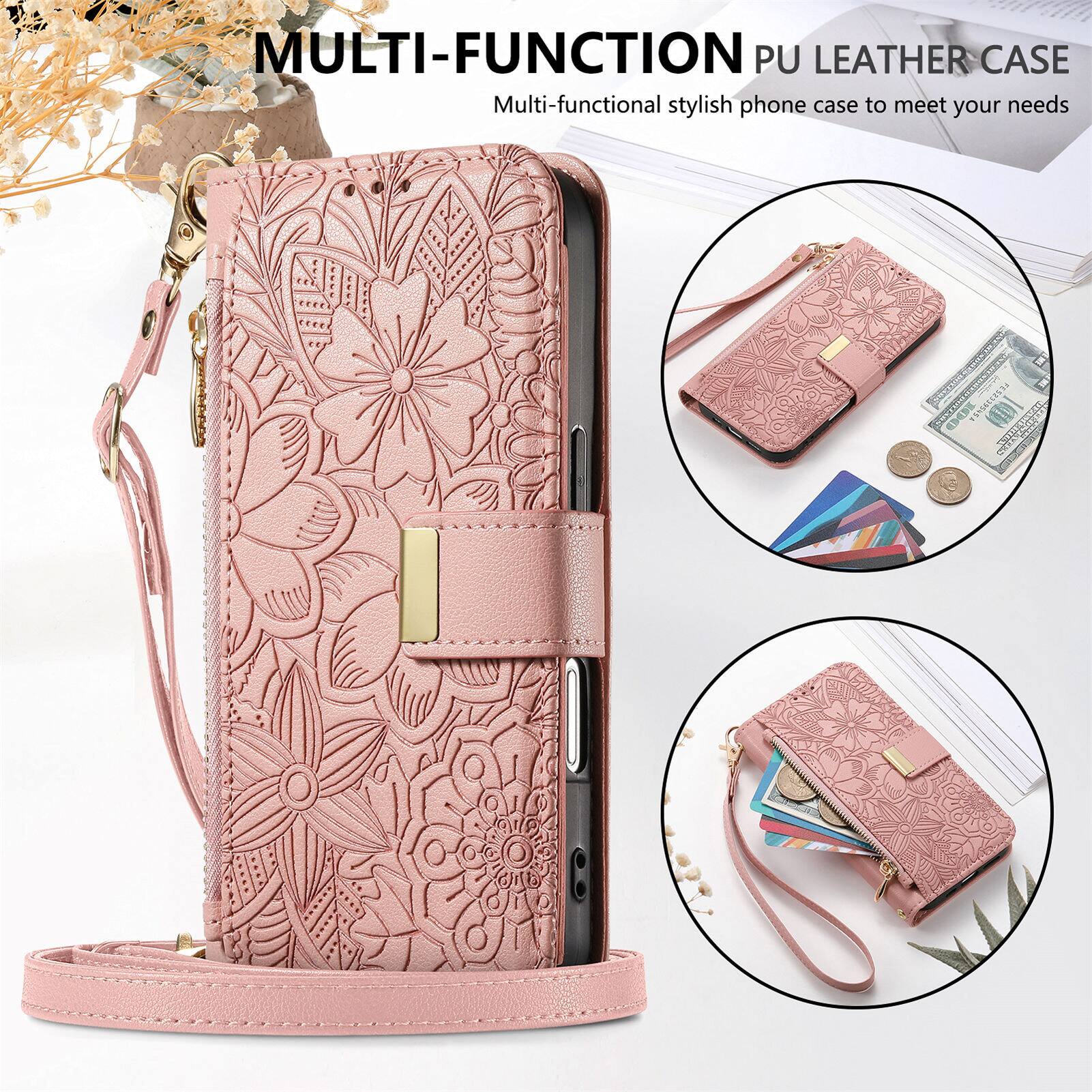 MULTI-FUNCTION PU LEATHER CASE  
Multi-functional stylish phone case to meet your needs