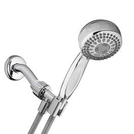 Waterpik - PowerSpray Plus 5 settings Handheld Showerhead 1.8 gpm - Chrome