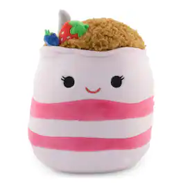 Kellytoy - Squishmallows Breakfast Squad 8 Inch Plush | Zosia The Yogurt Parfait - Pink
