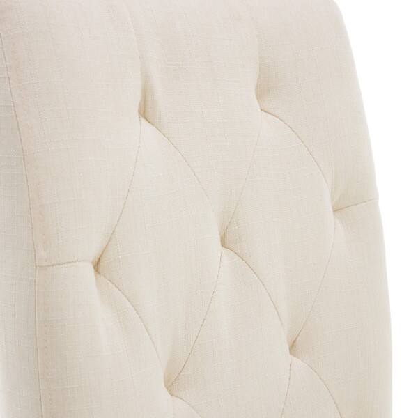 Alt View 3. Finch - Finch Westport Tufted Dining Chair, Set of 2, Cream - Cream.
